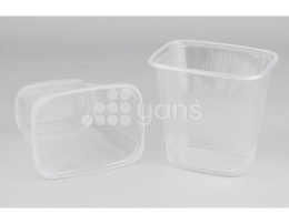 Т-1 500 мл. Контейнер прямоугольный 108х82х106мм