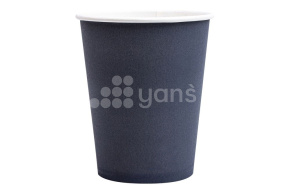 Стакан 250 мл, бумажный для горячих напитков, серый