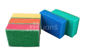 Губка для мытья посуды "Мистер Бульк" XXL  5шт