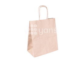 Пакет крафт с крученой ручкой, 320*200*370