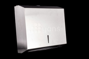 Диспенсер для бумажных полотенец Z укладки 280*260*102, хром серебристый