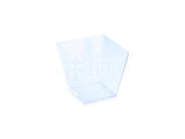 Чашка "Ромб", 70 мл, 45*45 мм, прозрачная 