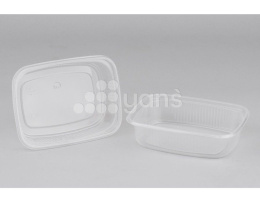 Т-1 125 мл. Контейнер прямоугольный 108х82х25мм