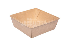 Салатник OneClick, 1250 мл, крафт (+ крышка 33095)