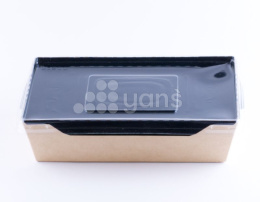 Салатник Eco OpSalad 800 мл.с крышкой, "Black series" GEOBOX-800