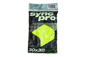 Салфетка из микрофибры с длинным ворсом 30*30, 320 гсм, Терри (салатовая)