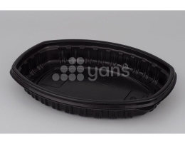 Дно к ланч-боксу СпК-257, черный, 257х202х37