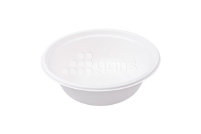 Тарелка глубокая d-155, 500 мл, белая VerdeVita