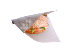 Уголок для бургера, 140*140 мм, бумажный, крафт