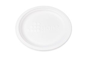 Тарелка d-225, белая VerdeVita