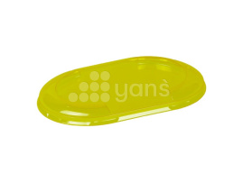 Крышка к конт. СпК-1409, желтая  (ПЭТ, СтиролПласт)