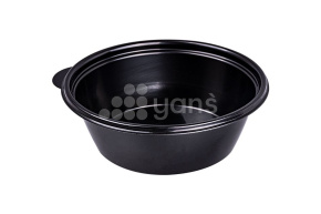 К-144, 350 мл., контейнер суповой, черный