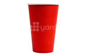 Стакан 400 мл, красный  
