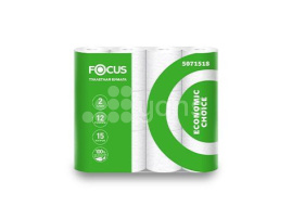 Туалетная бумага "Focus", 15 метров