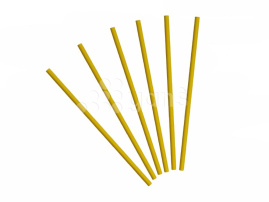 Трубочки бумажные GVS-47 "Желтый"