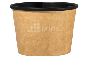 Супница черная без крышки, OneBowl 380 мл