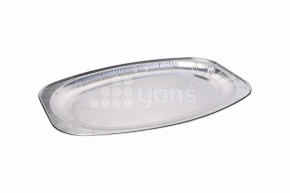 Блюдо алюминиевое овальное 430*288*19 мм.