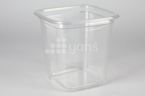 Контейнер СпК-0909, 400 мл., прозрачный, 93*93*92
