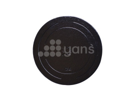 220 мм, картон.подложка "Кондитер", 2.5  ММ ., ЧЕРНАЯ круг.  10 шт./уп.