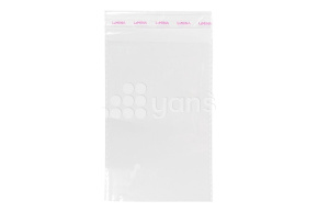 Пакет прозрачный со скотч-клапаном, 25 мкм, 10*15см (1000 шт/упак)