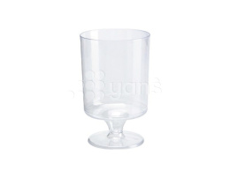 Бокал 200 мл, прозрачный (низкая ножка)