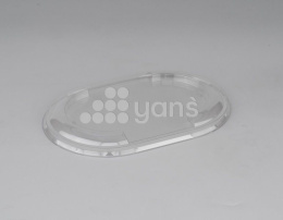 Крышка к контейнеру СпК-1409, прозрачная (ПП, СтиролПласт)