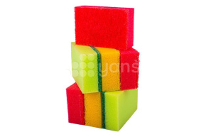 Губка для посуды крупнопористая OPTIMAL 7шт.