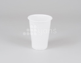 Стакан 200 мл белый (ПП)