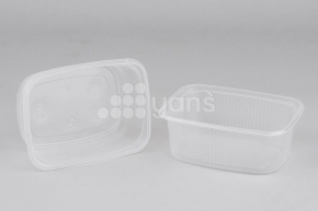 Т-1 200 мл. Контейнер прямоугольный 108х82х40мм