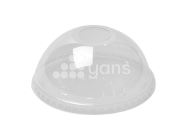 Крышка купольная с отверстием, ПЭТ