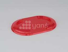 Крышка к конт. СпК-1409, красная (ПЭТ, СтиролПласт)