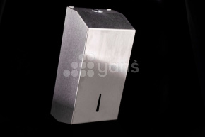 Диспенсер для бумажных полотенец Z укладки 125*260*100, хром серебристый