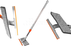 МОП для стекла, ручка с НС ручкой 135мм