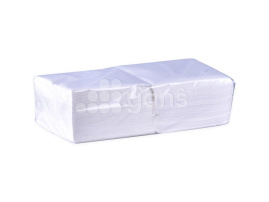 Салфетки, 33*33 см, 2 слоя, 200 л./упак., белые