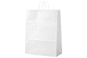 Пакет Белый с крученой ручкой,  350*150*450