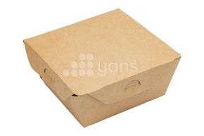 Ланч - бокс (коробка)  CRAFTBOX600 130/150*95/115*50 мм., крафт