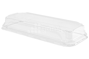 Крышка ПЭТ к контейнеру Pratico, 221*91*24мм 