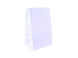 Пакет белый, с прямым дном, 180*120*290 мм
