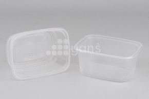 Т-1 250 мл. Контейнер прямоугольный 108х82х49мм