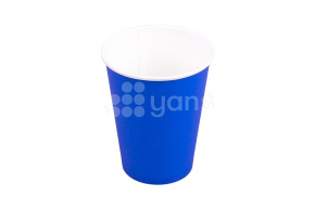 Стакан 350 мл., для горячих напитков, синий