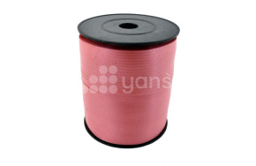 Лента декоративная, красная, 5 мм*500 м