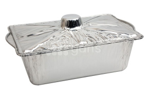 Форма алюминиевая "Кастрюля" с крышкой 330*210*95 мм., 6200 мл.