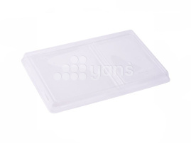 Крышка к салатнику OneClick, 800 мл, 2х секционному, плоская