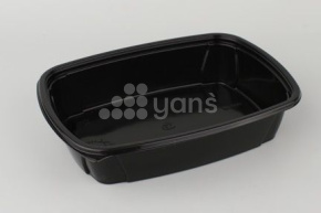 Контейнер (ланч-бокс) К-230-50мм, черный