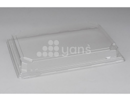 Крышка к СпК-25 для суши, прозрачная (ПЭТ, СтиролПласт)