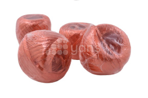 Шпагат полипропиленовый некрученый красный