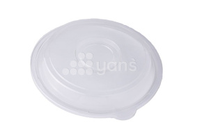 Салатник КД-106 крышка, d-200, 850 мл., h-33. прозрачный (БОПС, Кадо-Прим)