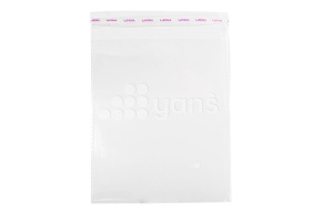 Пакет прозрачный со скотч-клапаном, 25 мкм, 16*20см (1000 шт/кор)