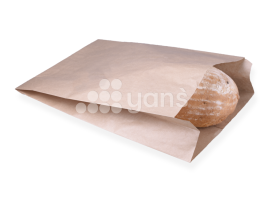 Пакет крафт, 170*70*300 мм, с плоским дном