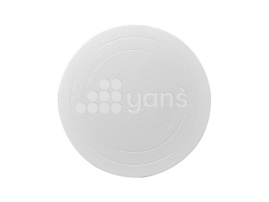 220 мм, картон.подложка "Кондитер", 2.5  ММ ., БЕЛАЯ круг.   10 шт./уп.